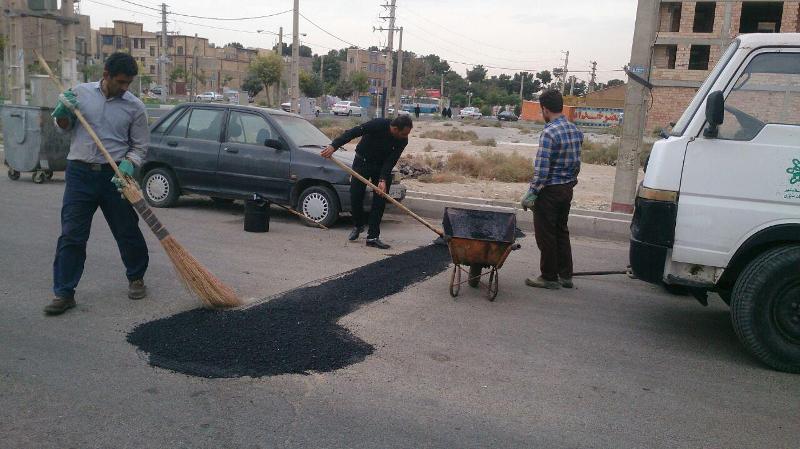 اقدامات انجام شده توسط اکیپ امانی واحد عمران منطقه دو در روز گذشته.